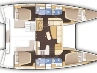 Noleggio barche Lagoon Lagoon 42 a Pirovac su Samboat