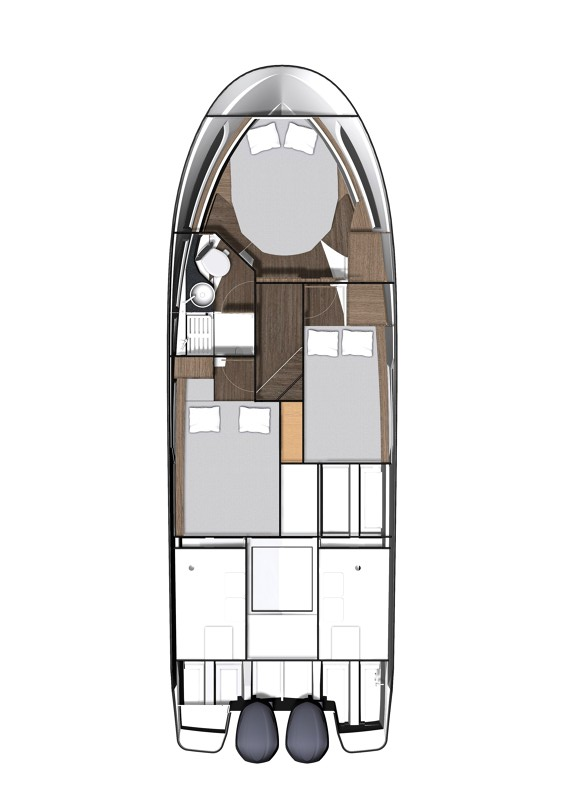 Jeanneau Merry Fisher 1095 Fly da affittare a  Pirovac