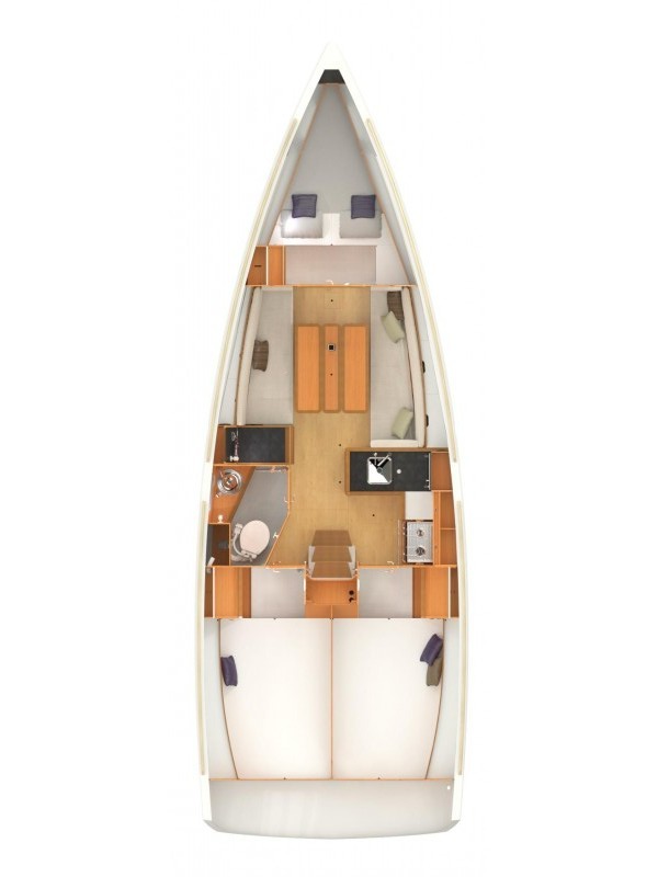 Noleggio Barca a vela a Pirovac – Jeanneau Sun Odyssey 349