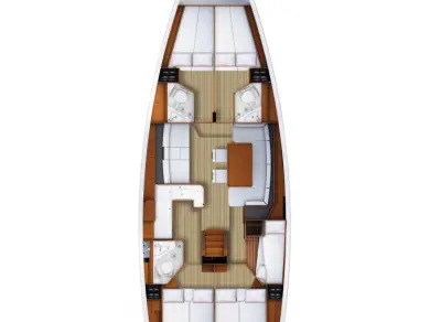 Jeanneau Jeanneau 53 da affittare a  Lávrio