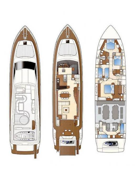 Noleggio barche Glyfáda economico Ferretti Yachts 830 Flybridge