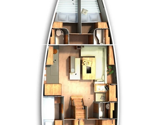 Noleggio Barca a vela a Kos – Hanse Hanse 505