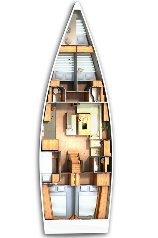 Noleggio Barca a vela a Kos – Hanse Hanse 505