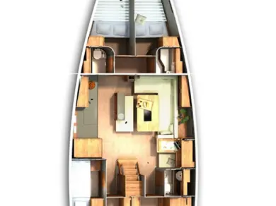 Noleggio Barca a vela a Kos – Hanse Hanse 505