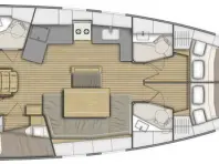 Noleggio barche Bénéteau Oceanis 46.1 a Rodi (Citta) su Samboat
