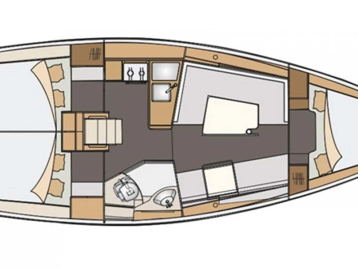 Noleggio Barca a vela a Lussinpiccolo (Mali Lošinj) – Elan Impression 35
