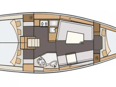 Noleggio Barca a vela a Lussinpiccolo (Mali Lošinj) – Elan Impression 35