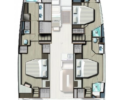 Noleggio Catamarano Bali con patente nautica