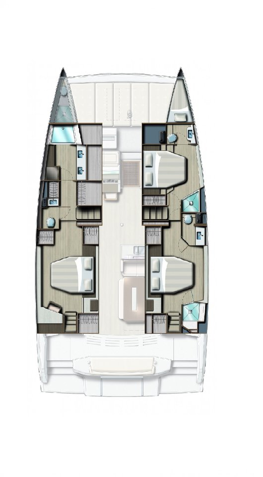 Noleggio Catamarano Bali con patente nautica