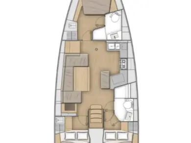 Noleggio barche Bénéteau Oceanis 40.1 a Zara su Samboat