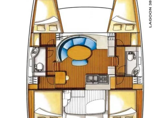 Lagoon Lagoon 380 da affittare a  Lávrio