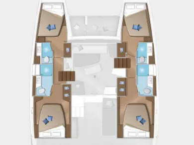 Noleggiare una Lagoon Lagoon 42 a Lávrio