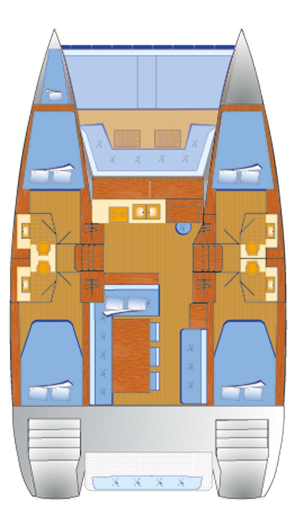 Catamarano a noleggio a Rogosnizza al miglior prezzo