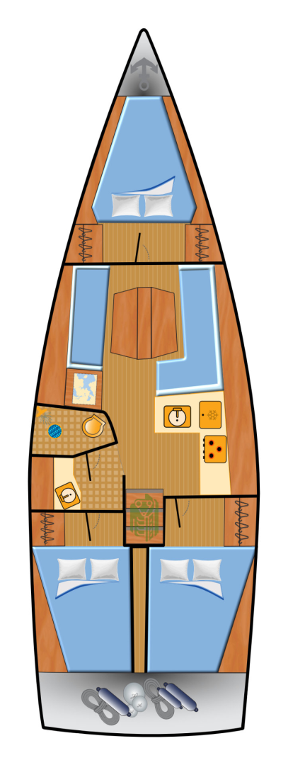 Noleggio Barca a vela con o senza skipper Dehler a Punat