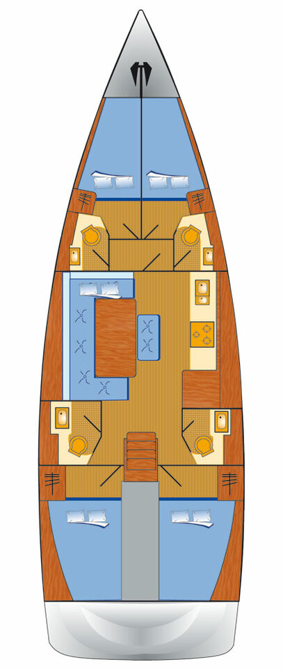 Noleggio Barca a vela a Punat – Dufour Dufour 460 Grand Large