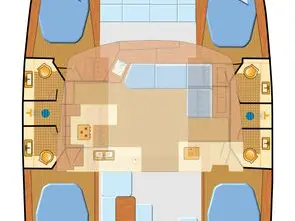 Noleggio Catamarano con o senza skipper Fountaine Pajot a Rogosnizza