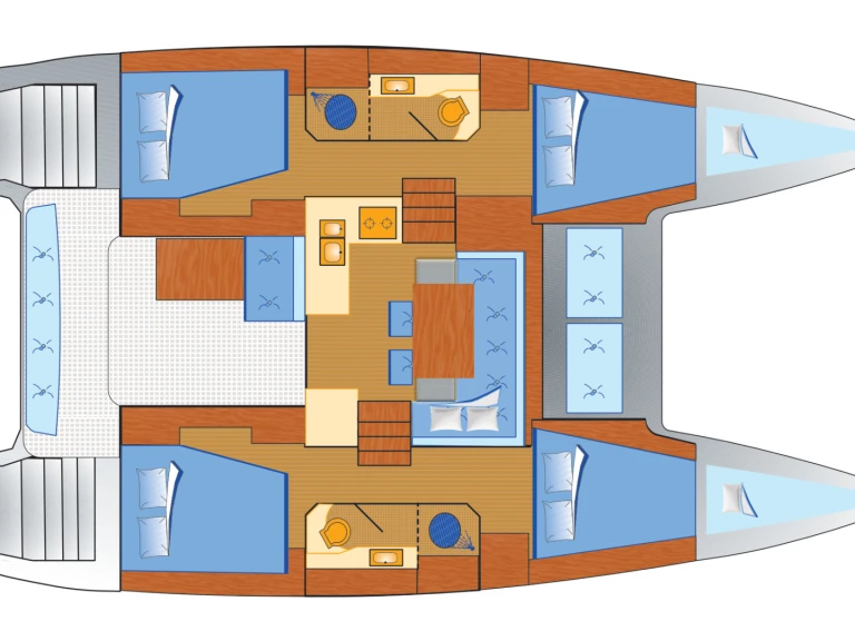 Noleggio barche Punat economico Lagoon 40
