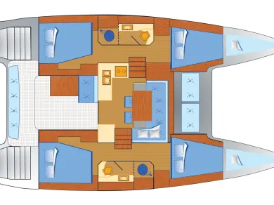 Noleggio barche Punat economico Lagoon 40