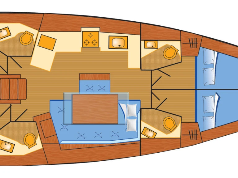 Noleggio barche Bénéteau Oceanis 46.1 a Pola su Samboat