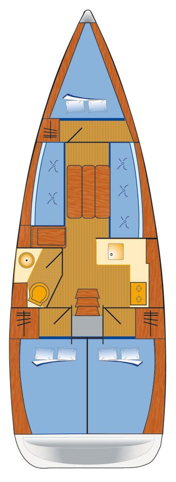 Jeanneau Sun Odyssey 349 da affittare a  Pola