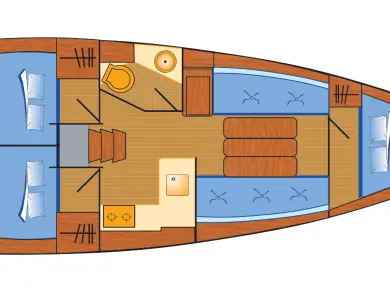 Noleggio a Zaravecchia (Biograd) – Jeanneau Sun Odyssey 349 su SamBoat