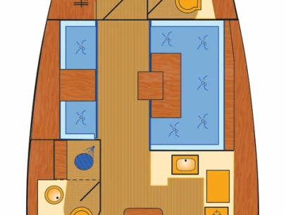 Noleggio barche Jeanneau Sun Odyssey 419 a Pola su Samboat