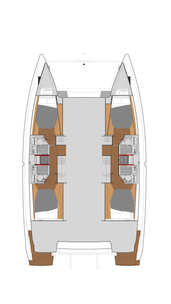 Noleggiare una Fountaine Pajot Astrea 42 a Lefkáda