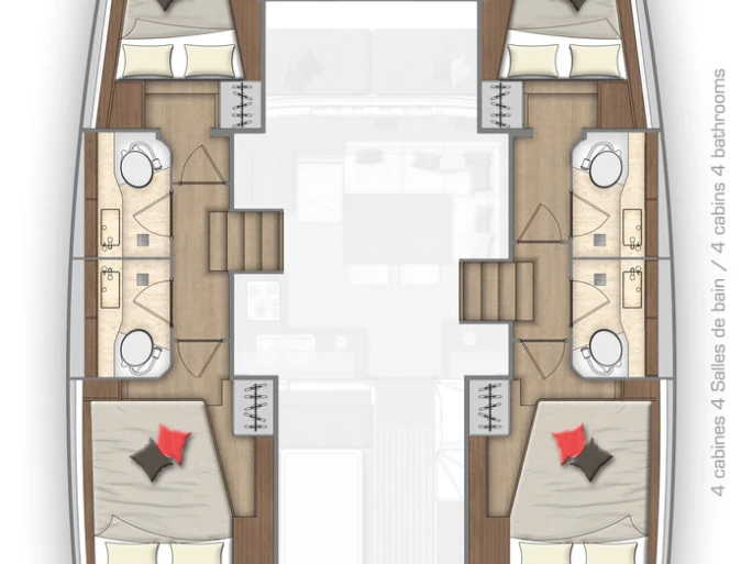 Noleggio Catamarano Lagoon con patente nautica