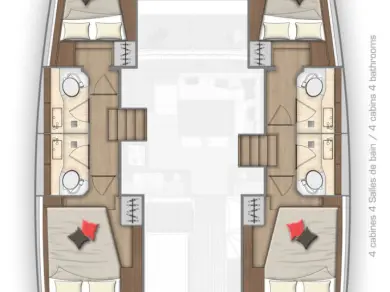 Noleggio Catamarano Lagoon con patente nautica