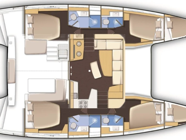 Noleggio a Lefkáda – Lagoon Lagoon 42 su SamBoat