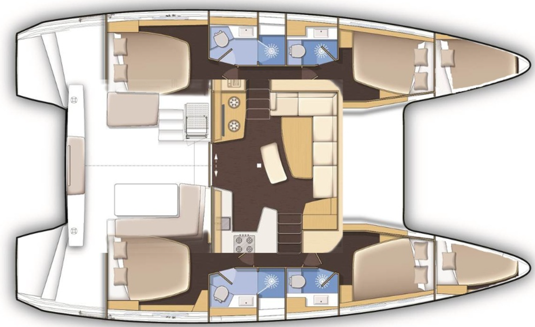 Noleggio a Lefkáda – Lagoon Lagoon 42 su SamBoat