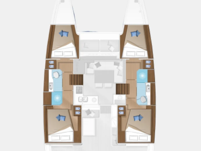 Noleggio Catamarano con o senza skipper Lagoon a Novi