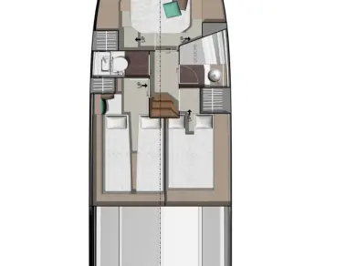 Jeanneau NC 37 da affittare a  Zaravecchia (Biograd)