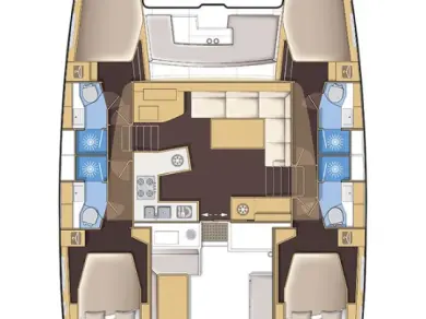 Noleggio barche Lagoon Lagoon 450 F a Primošten su Samboat