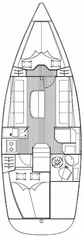 Noleggio Barca a vela a Orsera – Bavaria Bavaria 30 Cruiser