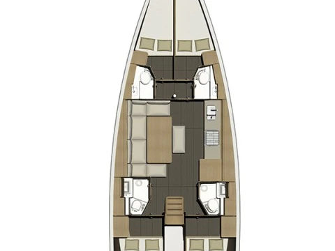 Noleggio barche Primošten economico Dufour 460 Grand Large