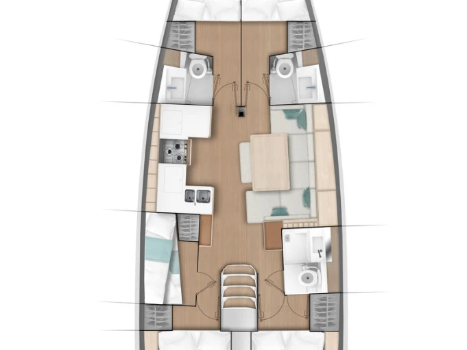 Noleggio barche Jeanneau Sun Odyssey 490 a Primošten su Samboat