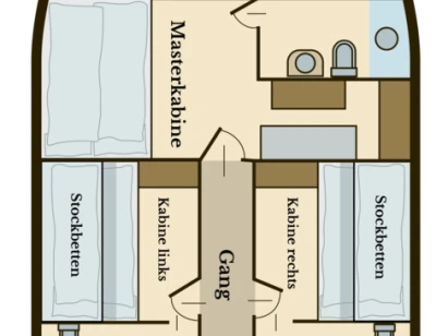 Noleggiare una Custom Made Larus - 3 + 1 cab. a Pirovac