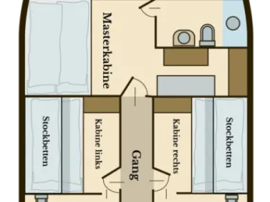 Noleggiare una Custom Made Larus - 3 + 1 cab. a Pirovac
