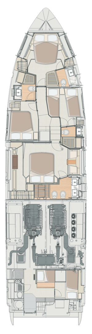 Noleggiare una Azimut Azimut 72 Fly a Sukošan