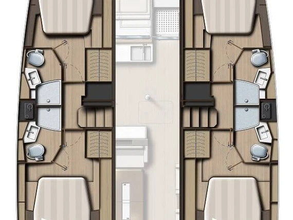 Noleggio Catamarano con o senza skipper Bali a Zaravecchia (Biograd)