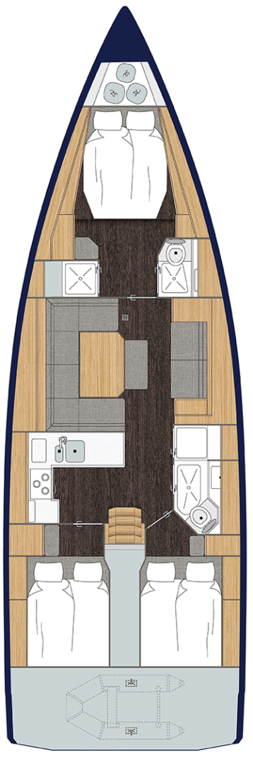 Noleggio barche Bavaria Bavaria C45 a Punat su Samboat