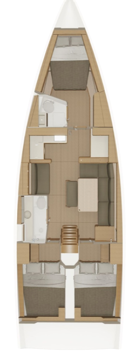 Noleggio barche Sebenico economico Dufour 430