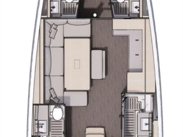 Dufour Dufour 470 da affittare a  Primošten