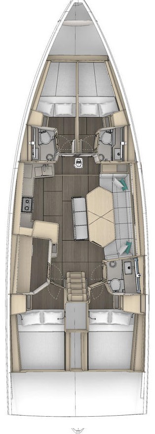 Noleggio Barca a vela con o senza skipper Dufour a Sukošan