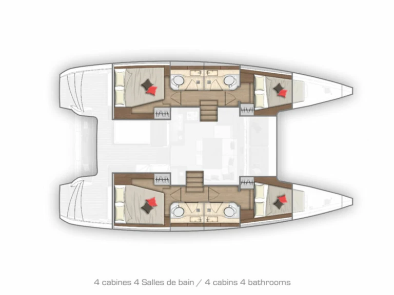 Noleggio barche Lagoon Lagoon 40 a Komolac su Samboat