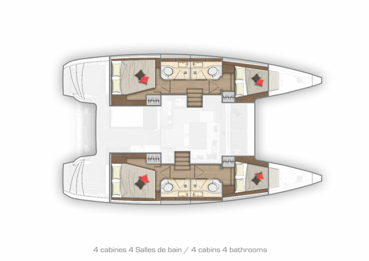 Noleggio barche Lagoon Lagoon 40 a Komolac su Samboat