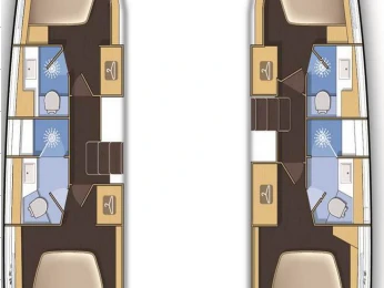 Noleggio barche Lagoon Lagoon 42 a Trogir su Samboat