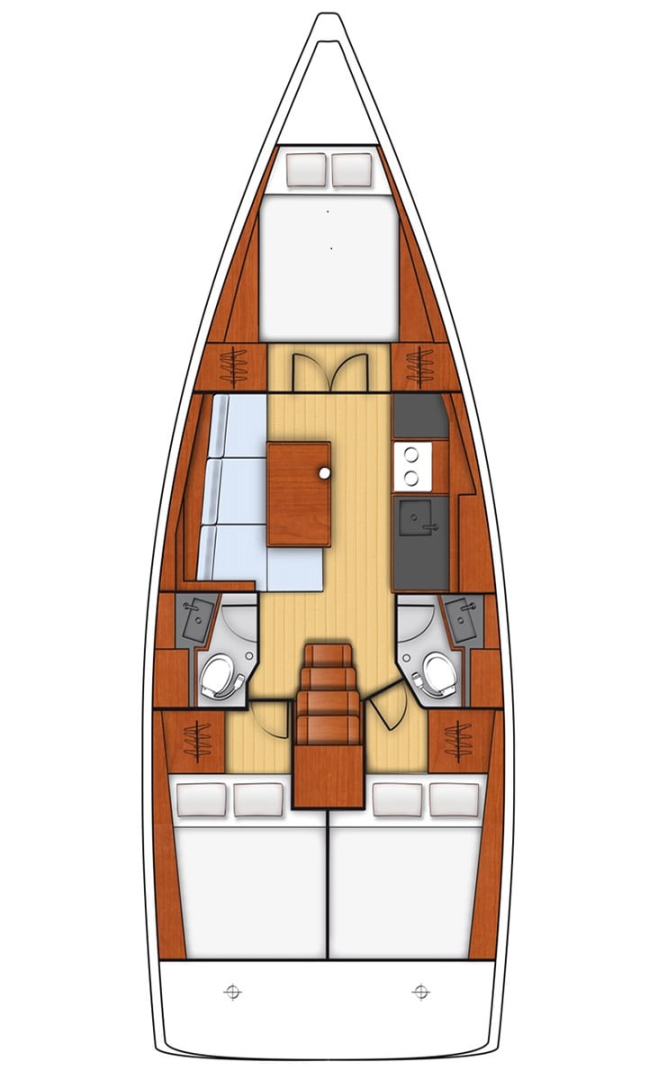 Noleggio barche Komolac economico Oceanis 38.1
