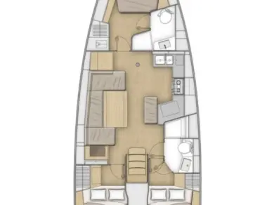 Noleggio barche Bénéteau Oceanis 40.1 a Spalato su Samboat